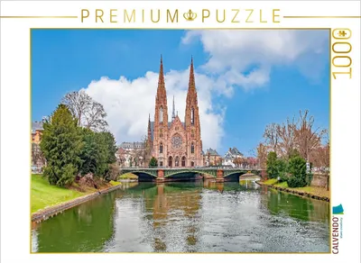 Produktbild von CALVENDO Puzzle Paulskirche | 1000 Teile Lege-Größe 64x48cm Foto-Puzzle für glückliche Stunden