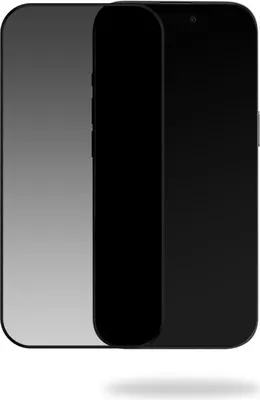 Produktbild von Mobilize iPhone 16 Pro Panzerglas Gehärtetes Glas Displayschutz Privacy - Hüllenfreundlich - Schwarz