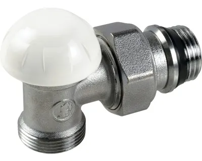 Zdjęcie produktu dla Złączka grzejnikowa, narożna, chrom, 1/2 "x16