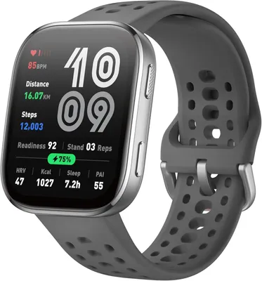 Produktbild von Amazfit Bip 6 Smartwatch 1.97" AMOLED, GPS, 14 Tage Akku, 140+ Sportmodi, AI-Coach, 5 ATM wasserdicht, Bluetooth Anruf & Fitness-Tracker
