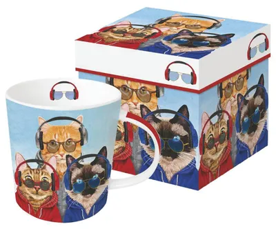 Immagine prodotto di Tazza da caffè Tazza di tendenza - Chillin Cats