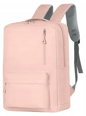 Produktbild von Verk 27813 Handgepäckrucksack für Flugreisen, 18–20 l, 45 x 30 x 16 cm, rosa