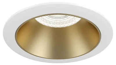 Produktbild von Maytoni DL053-01WMG, 1 Glühbirne(n), GU10, IP20, Gold, Weiß