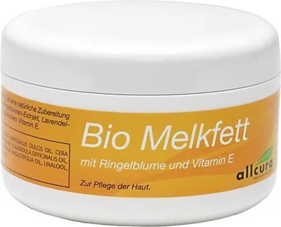 Immagine prodotto di Crema di grasso di mungitura biologica con calendula e vitamina E 150 ml