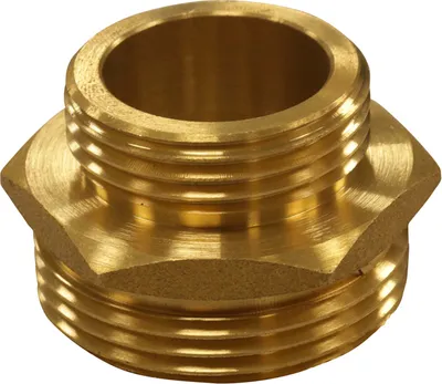 Produktbild von MS Doppelnippel, red. AG-AG, 1/4" x 1/2"