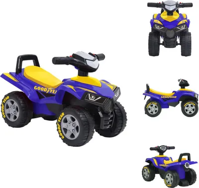Produktbild von vidaXL Aufsitz-Quad für Kinder Good Year Blau -  Lauflernwagen & Rutsch- & Tretfahrzeuge