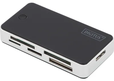 Immagine prodotto di DIGITUS DA-70330-1 - Caricatore - All-in-one (MS, MS PRO, MMC, SD, xD, MS PRO Duo, miniSD, CF, RS-MMC, MMCmobile, microSD, MMCplus, MMCmicro, SDHC, MS Micro) - USB 3.0