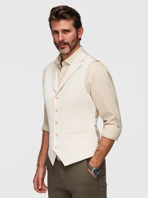 Obrázok produktu pre OMBRE Vesta Slim Fit Elegance V66 béžová XL