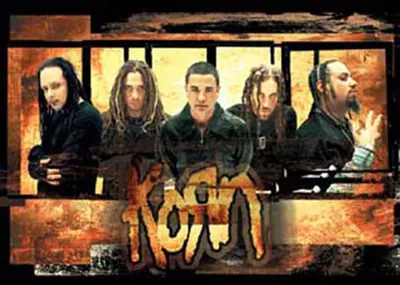 Produktbild von Korn Gold Musik Hard Rock Heavy Metal Poster Druck