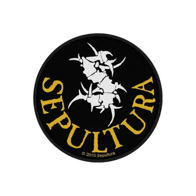 Produktbild von Sepultura Circular Logo Aufnäher zum Aufnähen