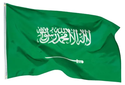 Zdjęcie produktu dla PHENO FLAGS flaga Arabii Saudyjskiej 90 x 150 cm flaga 2 oczka