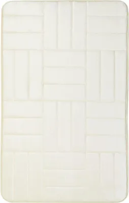 Image de 50 x 80 cm Tapis de bain antidérapant 3D 667 crème