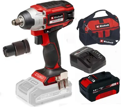 Produktbild von Einhell Schlagschrauber IMPAXXO 18/230 18 V,230 Nm, Akku 4.0 Ah Tasche Bürstenloser Motor