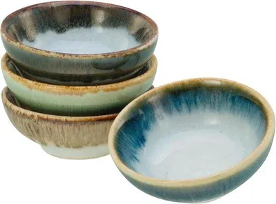 Produktbild von Steinzeug-Bowls-Mix-4er-Set-Dip-Schalen-Set