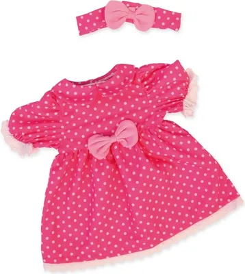 Produktbild von bayer Puppenkleid + Stirnband