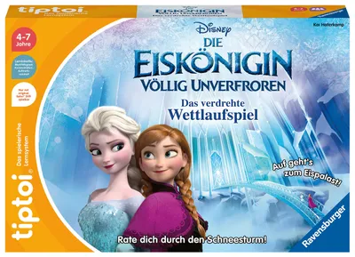 Obrázek produktu pro Ravensburger tiptoi Eiskönigin D.v.Wettlaufspiel (ohne Stift) (00116)