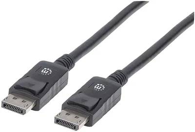 Zdjęcie produktu dla Manhattan 307116, 2 m, DisplayPort, DisplayPort, Męska, Męska, 4096 x 2160 px