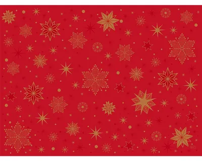 Produktbild von Duni Papier Tischsets Stargazing Red 30 x 40cm 250 Stück