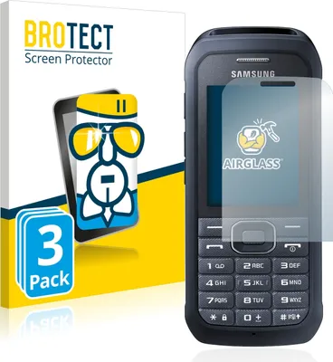 Produktbild von 3x BROTECT Schutzglas für Samsung Xcover 550 Schutzfolie Panzer Folie Glas Display Schutz klar
