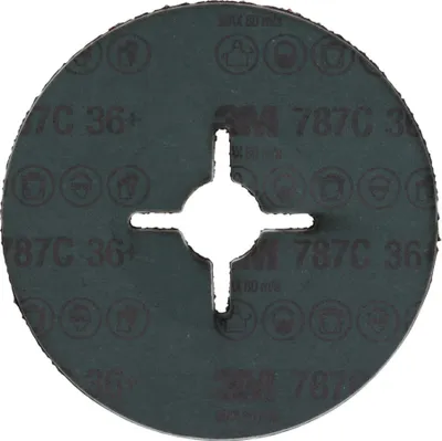 Immagine prodotto di Disco in fibra 3M (CER) 787C, diametro 125 mm, grana: 36