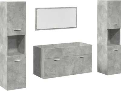 Zdjęcie produktu dla VidaXL 3324875, Szary, Drewno, 900 mm, 460 mm, 4 szt.