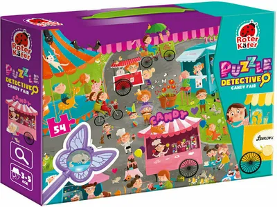 Produktbild von ROTER KAFER Puzzle Detektiv Zuckerfee RK1080-06