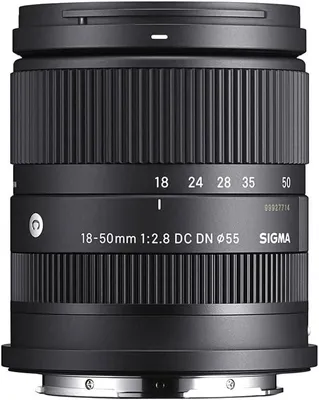 Produktbild von Sigma 18-50 mm / F 2.8 DC DN C Standardzoom fÃ1/4r Sony E-Mount Systemkameras, F2,8 (W) - F2,8 (T), Ultraschallmotor, Autofokus, 55 mm Filterdurchmesser, 290 g