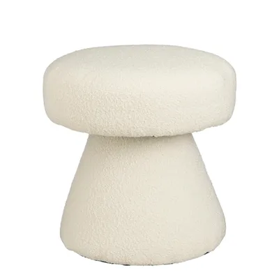 Produktbild von Mica Decorations Dekohocker - H46 x Ø49 cm - Cremeweiß