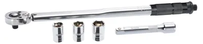 Produktbild von Parkside Drehmomentschlüssel Set PDMS 5 A1 1/2 Zoll 80-210 Nm inkl Verlängerung