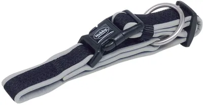 Zdjęcie produktu dla Nobby Mesh Preno, Uniwersalne, Obroża standardowa, Czarny, Metal, Neopren, Nylon, Monochromatyczny, XS