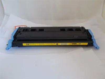 Produktbild von Original HP Toner Q6002A 124A yellow HP Color LaserJet 2600 1600 NEU bulk