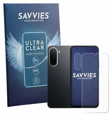 Produktbild von 18x Für Xiaomi Redmi A7 Pro (Display+Kamera) Schutzfolie Savvies Displayschutz Display Schutz Folie Klar Transparent