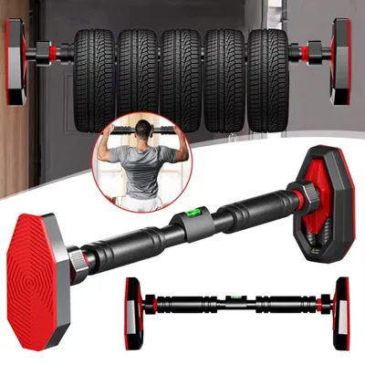 Produktbild von Verstellbare Klimmzugstange für den Türrahmen - Krafttraining - Ohne Schrauben - Für das Homegym