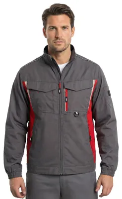 Produktbild von BWOLF DRIFT Arbeitsjacke Herren Sommer Arbeitsjacken Herren Frühling/Sommer/Herbst Arbeitskleidung Männer Ripstop Stoff mit Vielen Taschen (DE/NL/SE/PL, Alphanumerisch, L, Regular, Regular, Grau)