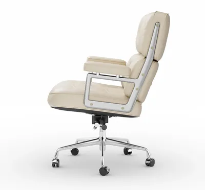 Obrázek produktu pro Herní židle – Ergonomický design – Potah z pravé kůže – Nastavitelná opěrka zad