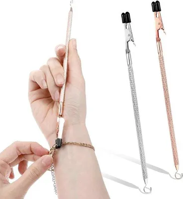Produktbild von Armband-Helfer-Tool, 2 Stück, für Schmuckschlösser, tragbar, einfaches Anlegen.