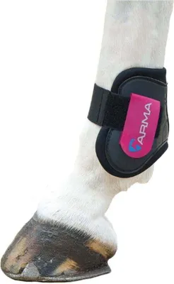 Immagine prodotto di ARMA - Stivali Fetlock ER252 (Pony/Cavallo piccolo(Cob)) (nero/raspberry)