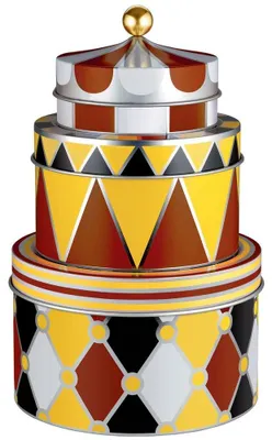 Produktbild von Alessi Circus Set of 3 All-Purpose Boxes – MW31S3 – Multicolor