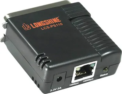 Obrázek produktu pro Longshine LCS-PS110-A - Druckserver - parallel