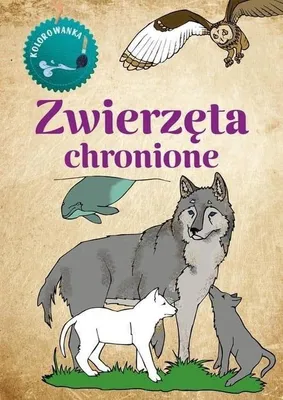 Obrázok produktu pre Zwierzęta chronione Kolorowanka dla dzieci