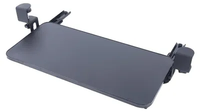 Obrázok produktu pre Podložka pod klávesnicu, s upínacím mechanizmom, výškovo nastaviteľná, čierna, 20 palcov