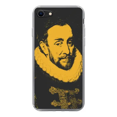 Produktbild von MuchoWow® Handyhülle Schutzhülle Hülle für iPhone SE 2022 Wilhelm von Oranien - Adriaen Thomasz Silikon Softcase Handy Hülle - Schutzhülle