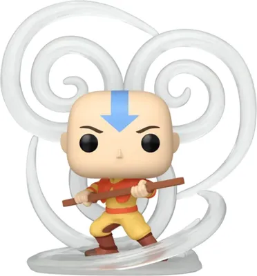 Image de Avatar Le Seigneur des éléments POP ! Deluxe Figurine vinyle Aang 9 cm