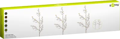 Image de Goobay 58256 décoration éclairage Chaîne lumineuse décoration 75 ampoule(s) LED 0.04 W