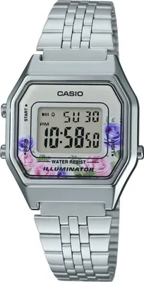 Produktbild von Casio Collection Retro Damenuhr La680wa-4cdf