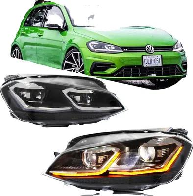 Obrázek produktu pro LED světlomet, 12 V, dynamická směrová světla, vhodný pro halogenové modely,  DOT, vodotěsná konstrukce