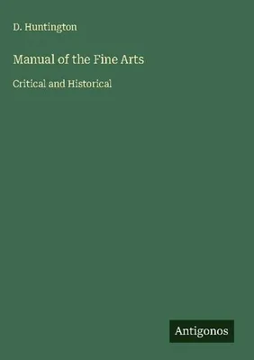 Produktbild von Manual of the Fine Arts