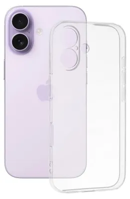 Zdjęcie produktu dla Silikonowe etui do Apple iPhone 17 - Przeźroczysty KP38546