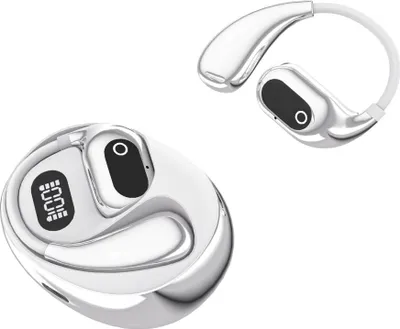 Obrázok produktu pre INF Inteligentné AI prekladateľské Bluetooth slúchadlá - preklad v 156 jazykoch Strieborná + biela
