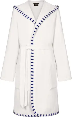 Produktbild von Cawö Damen-Kurzmantel mit Kapuze Uni Farbe weiss-breton Größe 36/38